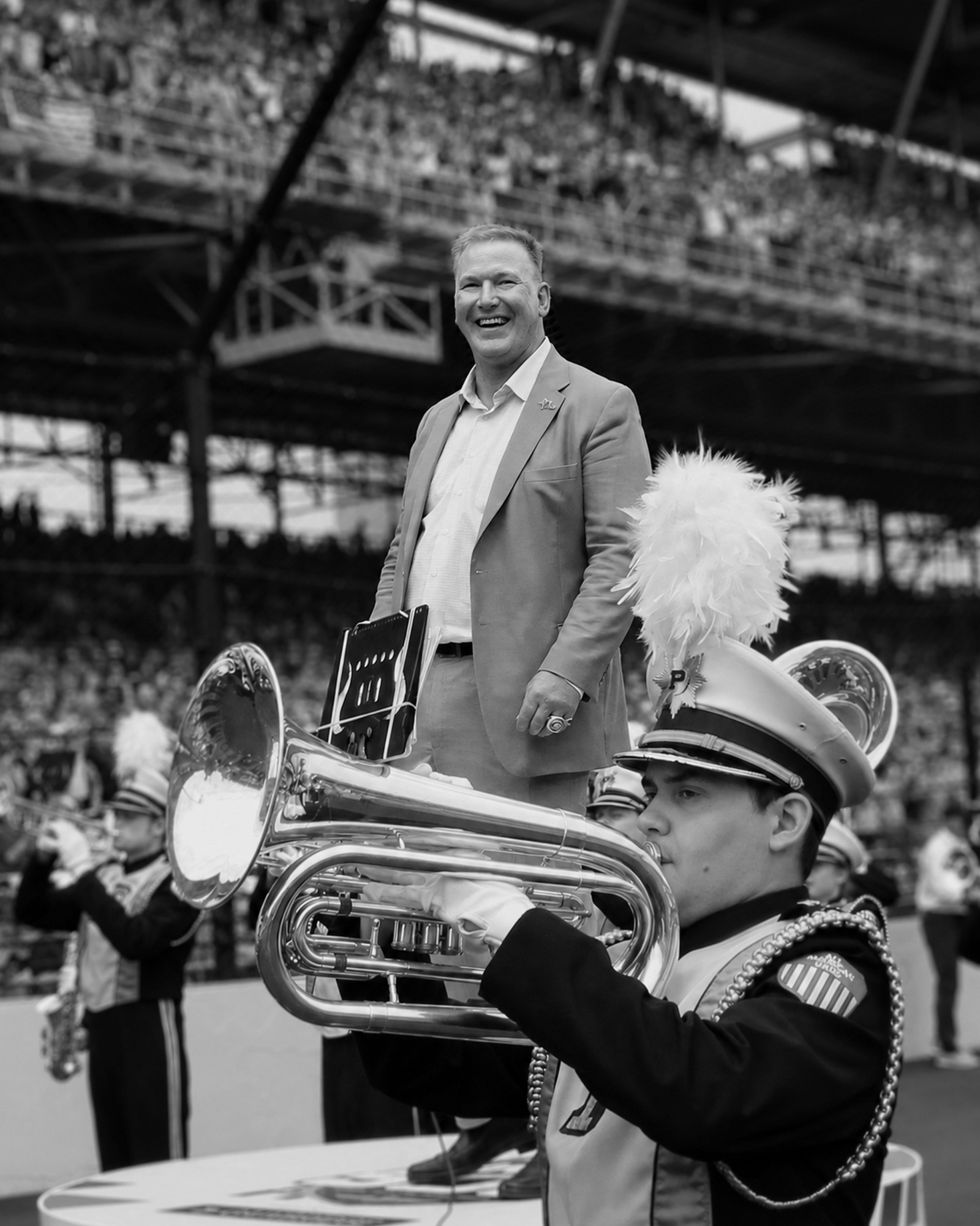 Jim Cornelison at the Indianapolis 500